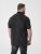 D555 Murphy Jacquard Collar And Cuff With Chest Pocket Polo Black - Pólos - Pólos Tamanhos Grandes Homem