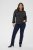 Kaffe Curve Lini Knit Camisola Preto Oyster - Sweatshirts & hoodies - 