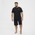 North Latitude Pyjama Shorts Black - Pijamas/Loungewear - Pijamas Homem Tamanhos Grandes