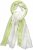 Ulla Popken Ombre Linen Blend Scarf Lime Green - Acessórios - 