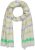 Ulla Popken Glitter Effect Scarf Lime - Acessórios - 