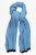 Ulla Popken Two Tone Knit Scarf Light Cornflower - Acessórios - 