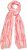Ulla Popken Tie Dye Striped Scarf Magenta Pink - Acessórios - 