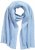 Ulla Popken Ribbed Knit Scarf Blue - Acessórios - 