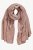 Ulla Popken Heather Knit Wool Blend Scarf Dark Pink - Acessórios - 