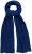 Ulla Popken Ribbed Knit Scarf Navy - Acessórios - 