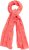Ulla Popken Lightweight Scarf Coral Pink - Acessórios - 