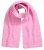 Ulla Popken Ribbed Knit Scarf Dark Pink - Acessórios - 