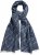 Ulla Popken Smyle Reversible Scarf Navy - Acessórios - 