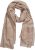 Ulla Popken Silk Scarf Camel - Acessórios - 