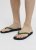 Jack & Jones Logo Palm Print Flip Flop Slippers Navy Blazer/Verdant Green - Calçado de homem 40-52 - 