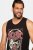 JP1880 AC/DC Graphic Band Tank Top Black - T-shirts - T-shirts Homem Tamanhos Grandes
