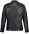 JP1880 Classic Biker Style Leather Jacket Black - Casacos - Casacos Homem Tamanhos Grandes