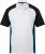 JP1880 FLEXNAMIC® QuickDry Tennis Polo Black-White-Blue - Roupa Desportiva & Outdoor - Roupa Desportiva Tamanhos Grandes