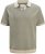 Jack & Jones Ceaston Knit Short Sleeve Sweater Vetiver - Sweatshirts & hoodies - Sweatshirt & Camisolas com Capuz tamanhos grandes