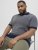 Jack & Jones Ceaston Knit Short Sleeve Sweater Grey/Blue - Sweatshirts & hoodies - Sweatshirt & Camisolas com Capuz tamanhos grandes