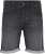 Jack & Jones Rick Con I.K. SHORTS Black Denim - Calções - Calções Homem Tamanhos Grandes