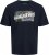 Jack & Jones Hawaii Shape Crew Neck T-Shirt Navy - T-shirts - T-shirts Homem Tamanhos Grandes