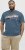 Jack & Jones Hawaii Shape Crew Neck T-Shirt Blue - T-shirts - T-shirts Homem Tamanhos Grandes