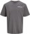 Jack & Jones Hawaii Crew Neck T-Shirt Grey - T-shirts - T-shirts Homem Tamanhos Grandes