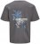 Jack & Jones Hawaii Crew Neck T-Shirt Grey - T-shirts - T-shirts Homem Tamanhos Grandes