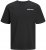 Jack & Jones Hawaii Crew Neck T-Shirt Black - T-shirts - T-shirts Homem Tamanhos Grandes