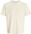 Jack & Jones Almeria Back Print T-Shirt Antique White - T-shirts - T-shirts Homem Tamanhos Grandes