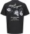 Jack & Jones Almeria Back Print T-Shirt Black - T-shirts - T-shirts Homem Tamanhos Grandes