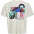 Jack & Jones Fold Crew Neck T-Shirt Antique White - T-shirts - T-shirts Homem Tamanhos Grandes