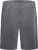 Kam Jeans 3317 Textured Interlock Shorts Charcoal - Calças & calções de fato de treino - Calças de Fato de Treino Tamanhos Grandes 