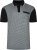 Kam Jeans 5518 Smart Mini Geo-Print Polo Black - Pólos - Pólos Tamanhos Grandes Homem