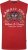 Kam Jeans 5763 Hawaii Surf Vest Sleeveless T-Shirt Washed Red - T-shirts - T-shirts Homem Tamanhos Grandes