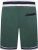 Kam Jeans TS005 Retro Tracky Set (Shorts/Sleeveless Hoodie) Racing Green - Toda a roupa - Roupa de homem tamanhos grandes 2XL-14XL
