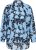 Kaffe Curve Sasja Camisa de manga comprida Blue Snake Flower - Blusas e Túnicas - 