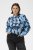 Kaffe Curve Sasja Camisa de manga comprida Blue Snake Flower - Blusas e Túnicas - 
