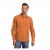 JP1880 Shirt Flannel Long Sleeve Orange TALL - ROUPAS DE HOMEM MT-6XLT - Tamanhos-Tall Homem