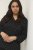 Kaffe Curve Joy Blusa Preto/Branco Com Bolinhas - Blusas e Túnicas - 