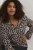 Kaffe Curve Mirta Tilly Blusa Com Estampado De Leopardo - Blusas e Túnicas - 