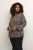 Kaffe Curve Mirta Tilly Blusa Com Estampado De Leopardo - Blusas e Túnicas - 