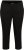Kaffe Curve Sakira Calças cropped Preto profundo - Jeans & Calças Femininas em Tamanhos Grandes – Plus Size - 