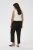 Kaffe Curve Sakira Calças cropped Preto profundo - Jeans & Calças Femininas em Tamanhos Grandes – Plus Size - 
