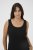 Kaffe Curve Carina Top de alças Preto profundo - T-shirts - 