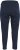 Kaffe Curve Leana Calças Chino 7/8 Azul Marinho Meia-Noite - Jeans & Calças Femininas em Tamanhos Grandes – Plus Size - 