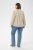 Kaffe Curve Josa Shirt Feather Grey Stripe - Camisas - 