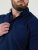 D555 Richard Camisa Oxford De Manga Comprida TALL Azul Marinho - TALL camisas - 