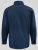 D555 Oliver Camisa Elástica De Manga Comprida Resistente A Manchas E Sem Passar A Ferro Azul Marinho - Camisas - Camisas Homem Tamanhos Grandes