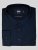 D555 Oliver Camisa Elástica De Manga Comprida Resistente A Manchas E Sem Passar A Ferro Azul Marinho - Camisas - Camisas Homem Tamanhos Grandes
