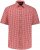 JP1880 Shirt Traditional Checked Short Sleeve Red - Camisas - Camisas Homem Tamanhos Grandes
