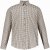 JP1880 Long Sleeve Check Print Traditional Shirt Brown - Camisas - Camisas Homem Tamanhos Grandes