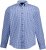 JP1880 Shirt Traditional Checked Long Sleeve Blue - Camisas - Camisas Homem Tamanhos Grandes